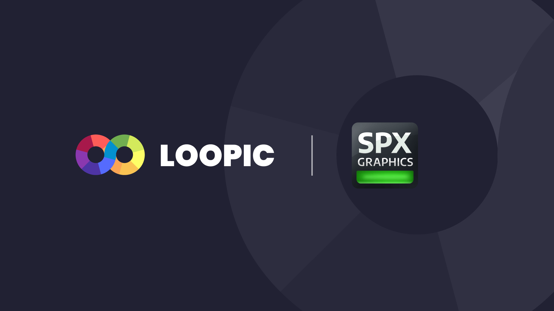 Loopic and SPX graphics illustration