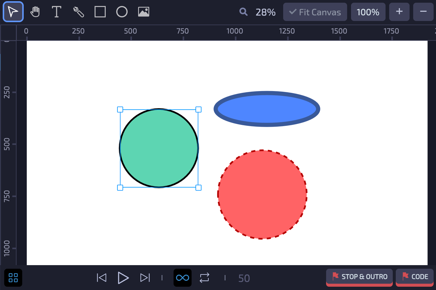 Ellipse examples